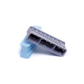 Plástico dental endo regla de medición de bloques